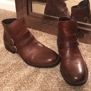 Brown Born Ankle Boots